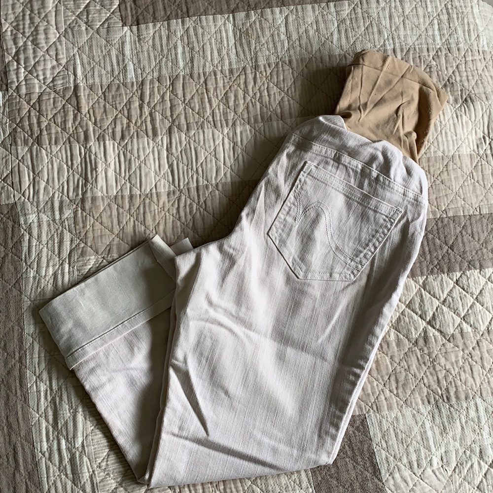 Motherhood cropped jeans